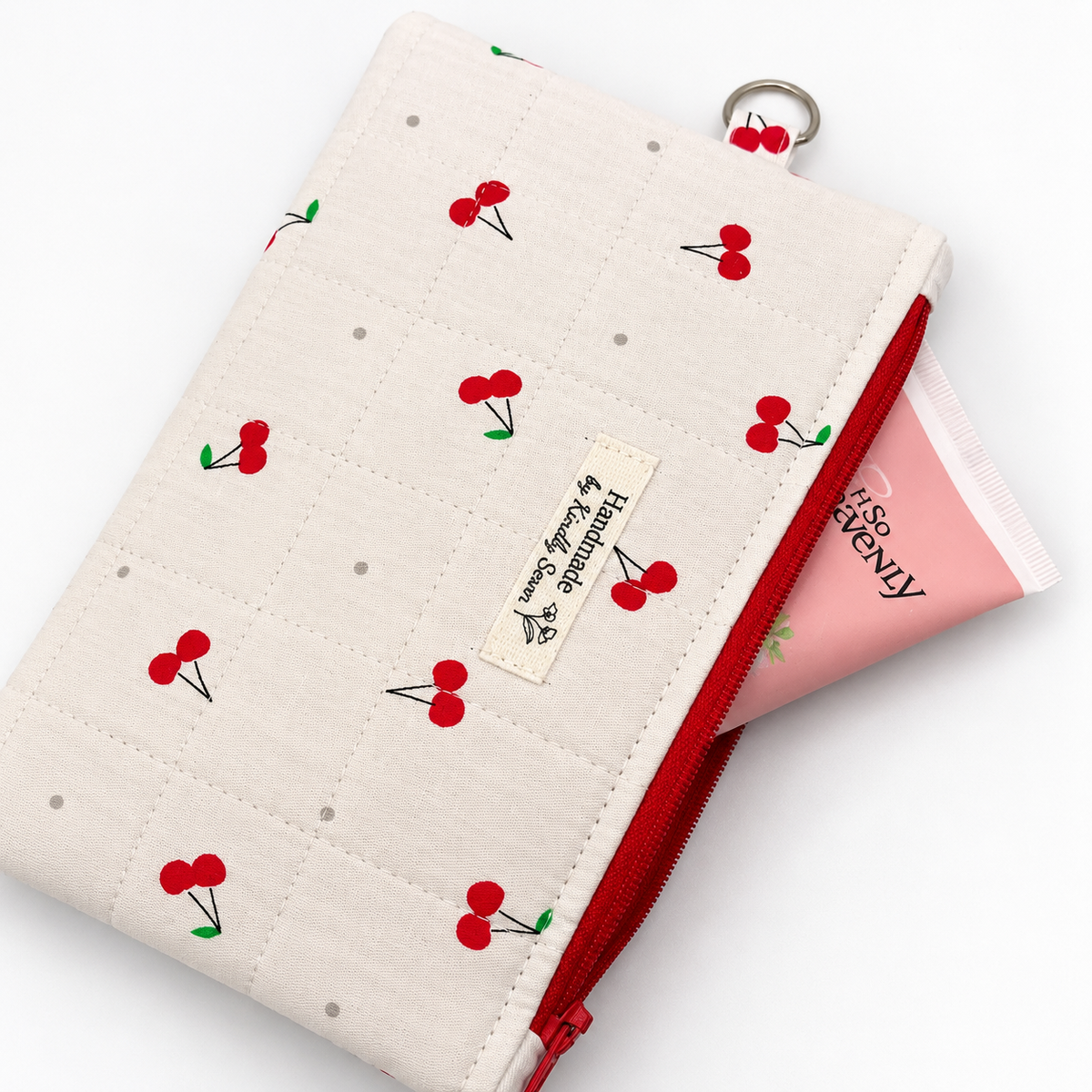 Kindly Cherry Zipper Pouch