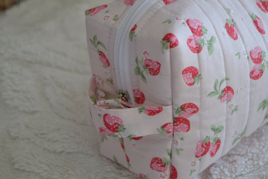 The Pink Strawberry Picnic Hot Tools Bag