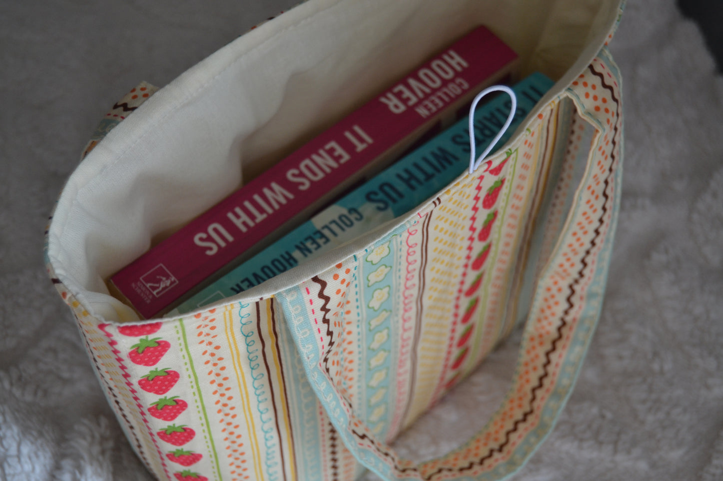 Berry Patch Mini Book Tote