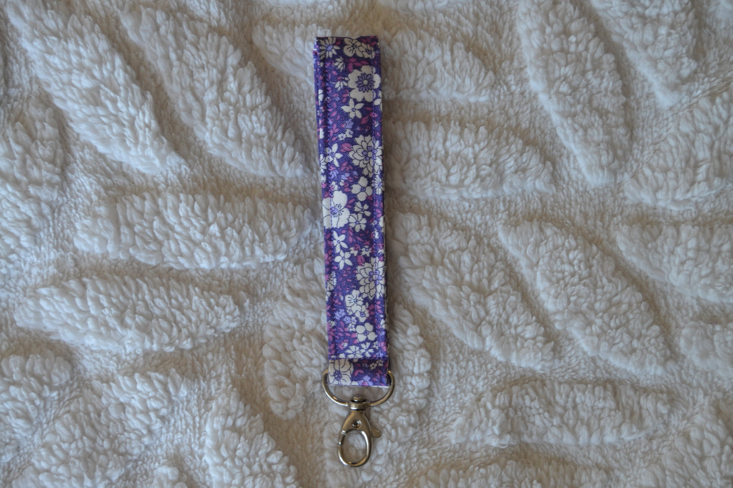 The Violet Bloom Keychain