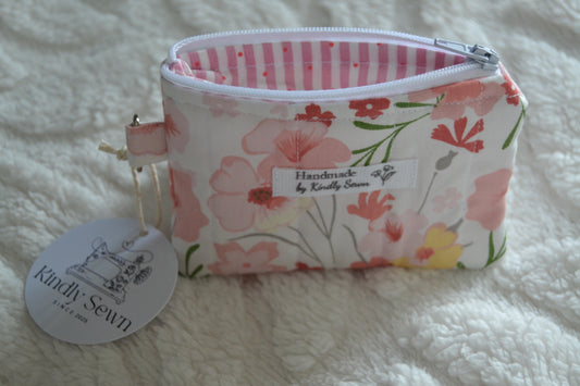The Blush Meadow Keychain Wallet
