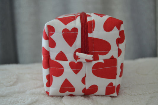 The White Heartstrings Boxy Bag | Midi