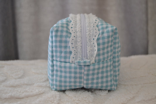 The Laced in Blue Boxy Bag | Midi