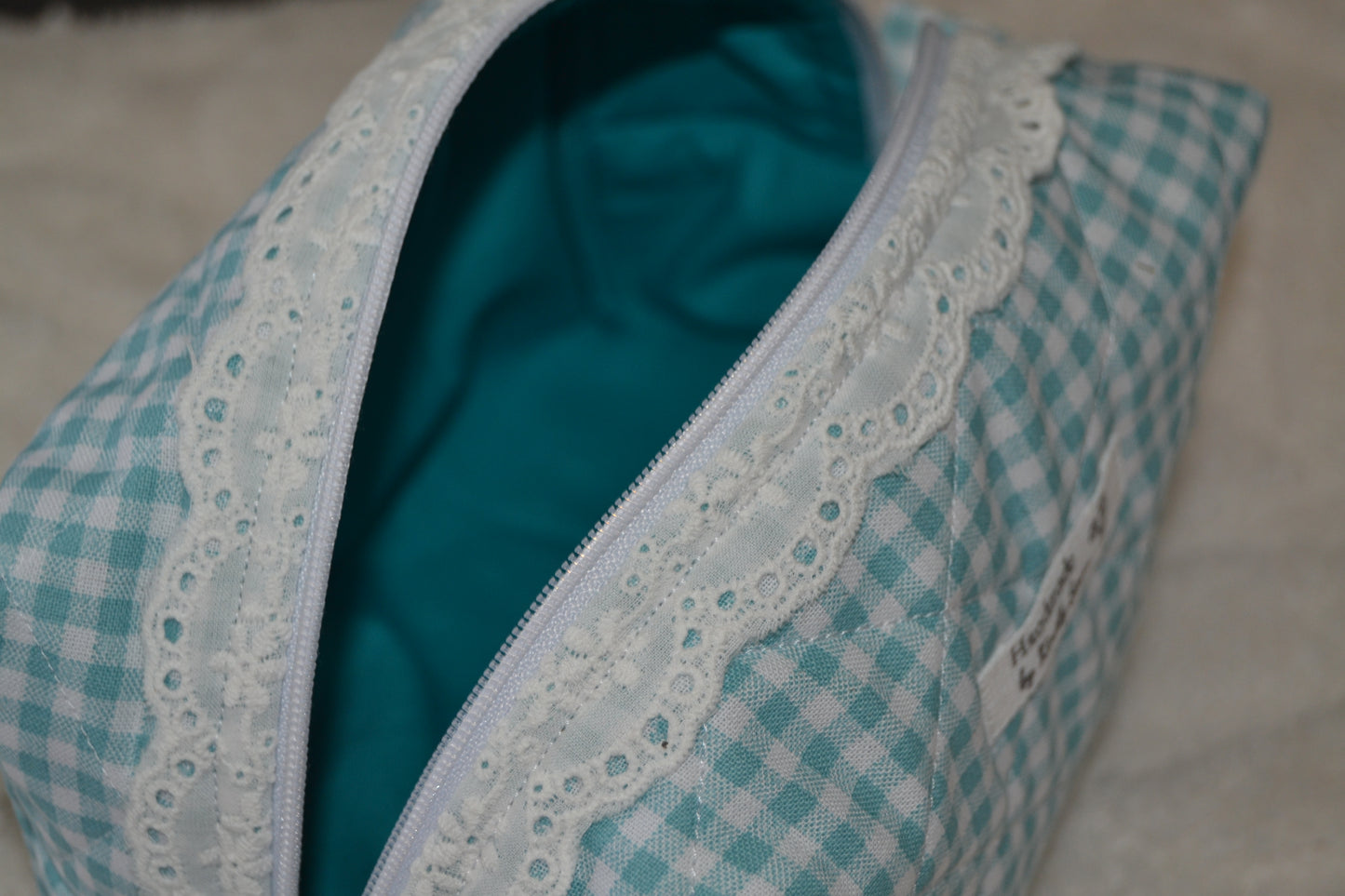 The Laced in Blue Boxy Bag | Midi