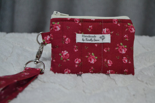 The Vintage Ruby Keychain Wallet