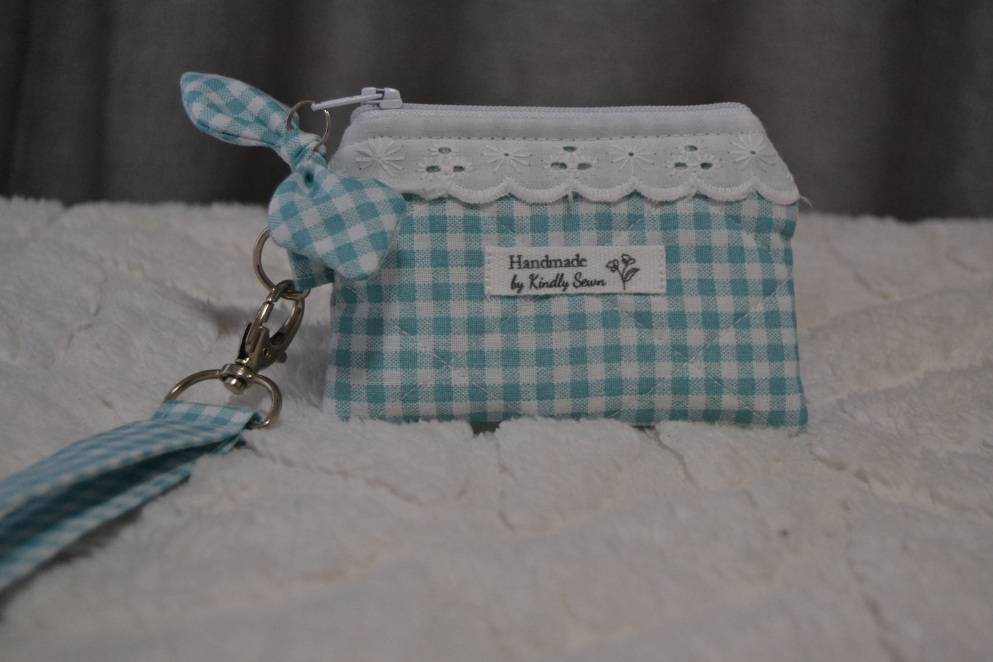 The Mint Picnic Keychain Wallet