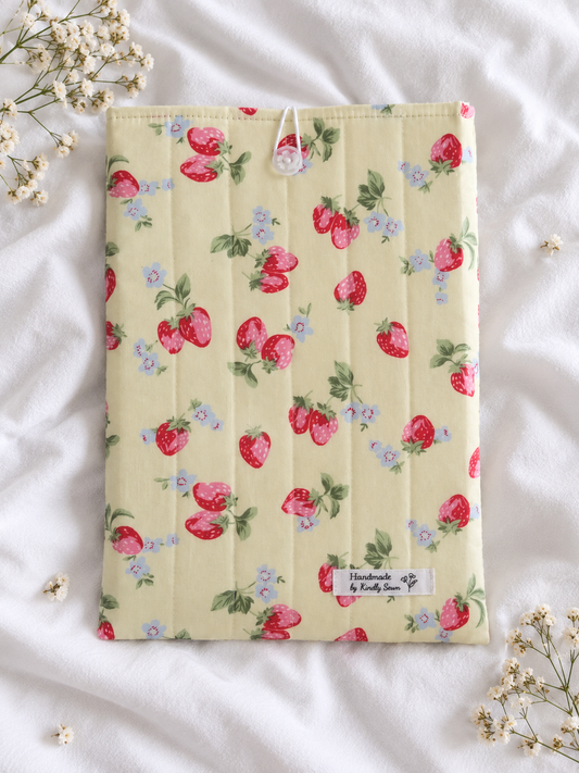Strawberry Picnic Book/Kindle Sleeve