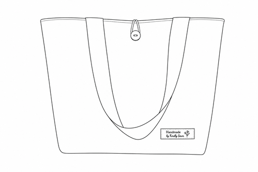 Pick-a-fabric Mini Book Tote