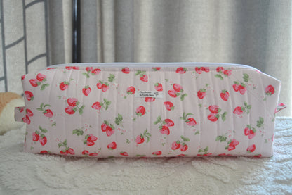 The Pink Strawberry Picnic Hot Tools Bag