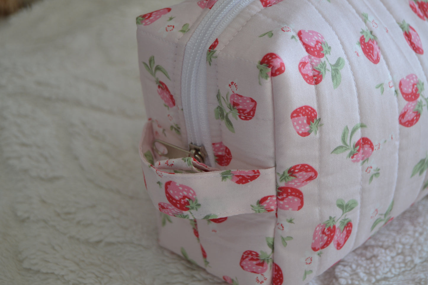 The Pink Strawberry Picnic Hot Tools Bag