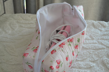 The Pink Strawberry Picnic Hot Tools Bag