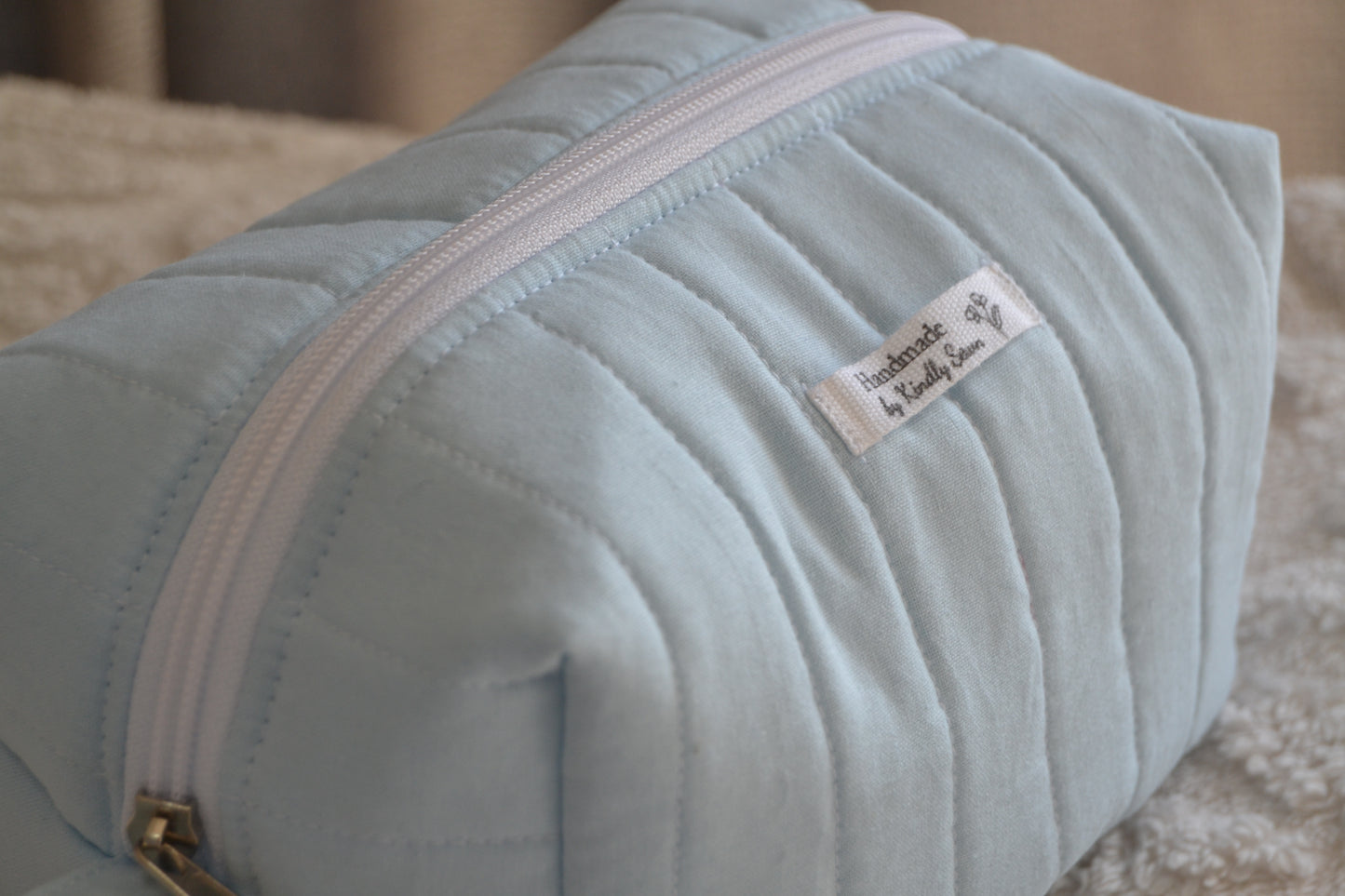 The Polka Sky Boxy Bag | Midi