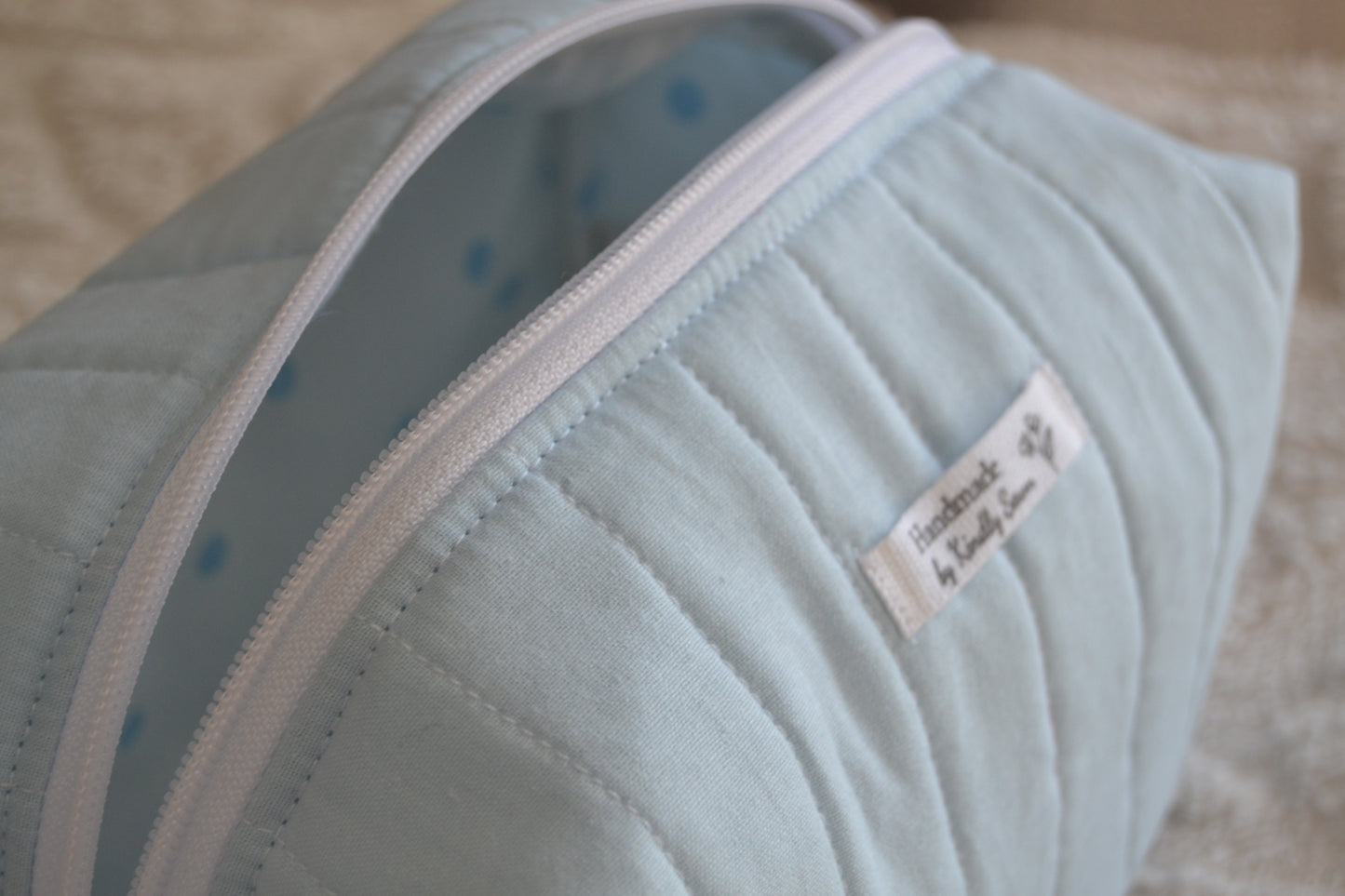 The Polka Sky Boxy Bag | Midi