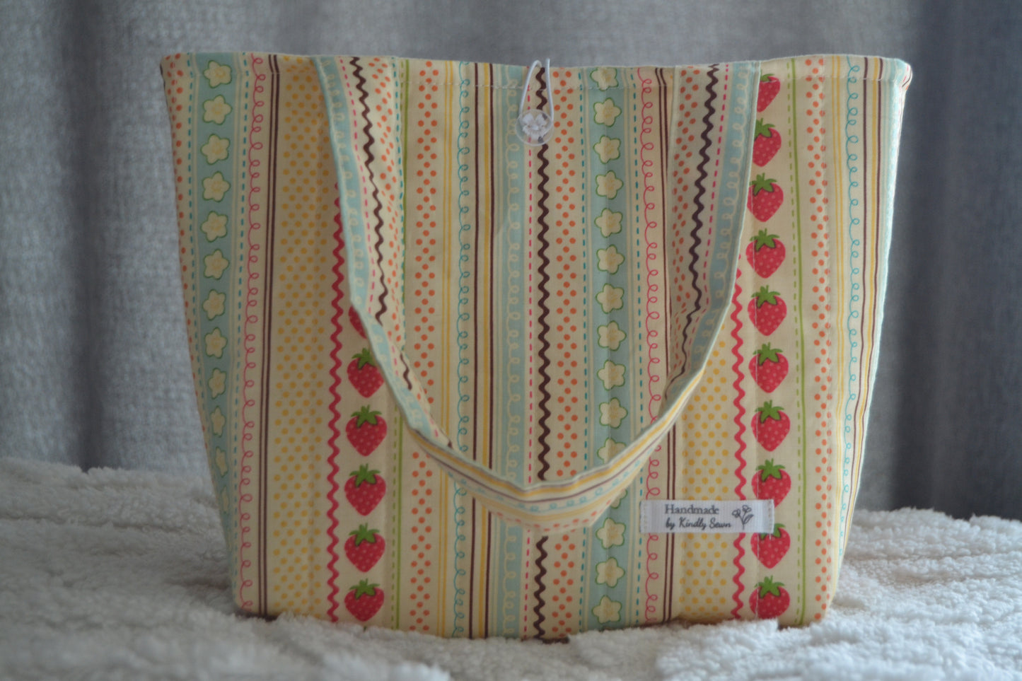 Berry Patch Mini Book Tote