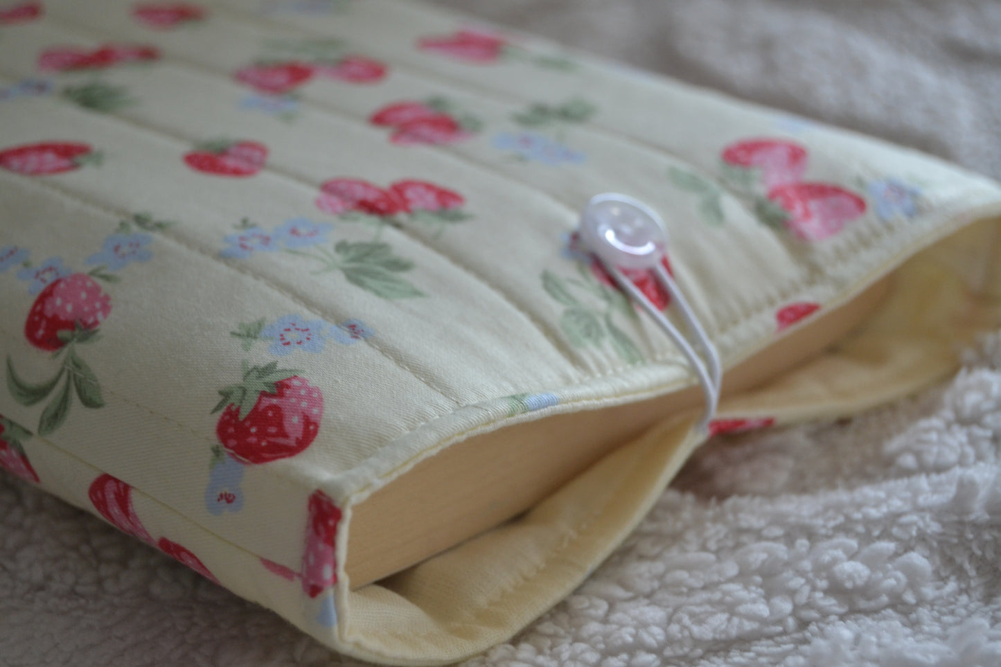 Strawberry Picnic Book Sleeve