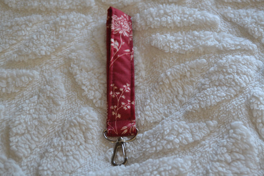The Scarlet Bloom Keychain