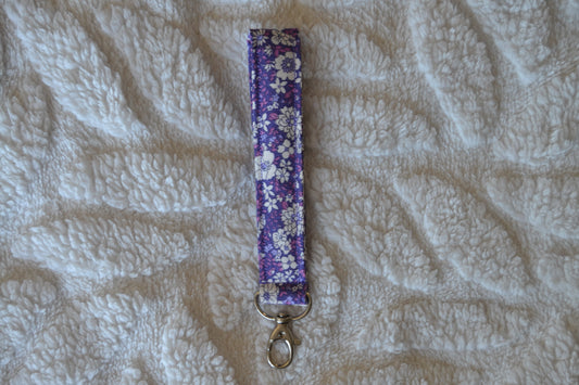 The Violet Bloom Keychain
