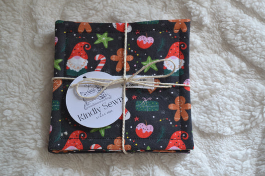 The Holly Jolly Coaster Set – Pack of 4