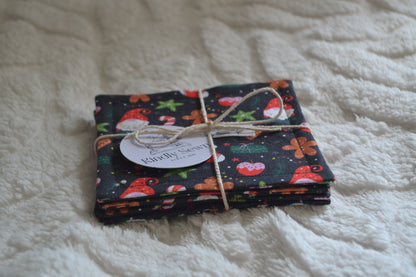 The Holly Jolly Coaster Set – Pack of 4