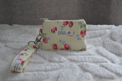 The Strawberry Picnic Keychain
