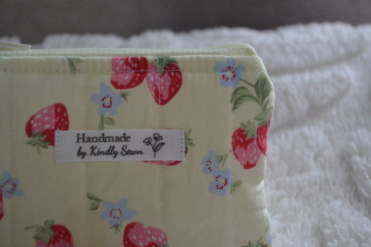 The Strawberry Picnic Keychain Wallet