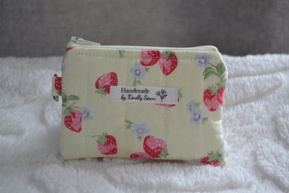 The Strawberry Picnic Keychain Wallet
