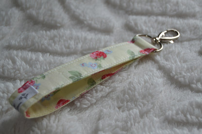 The Strawberry Picnic Keychain