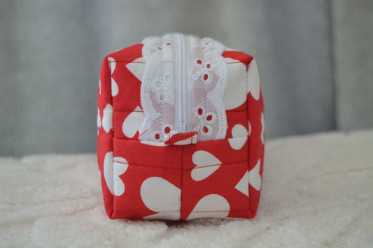 The Red Heartstrings Pencil Bag