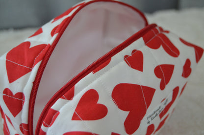 The White Heartstrings Boxy Bag | Midi