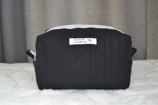 The Laced in Midnight Boxy Bag | Midi