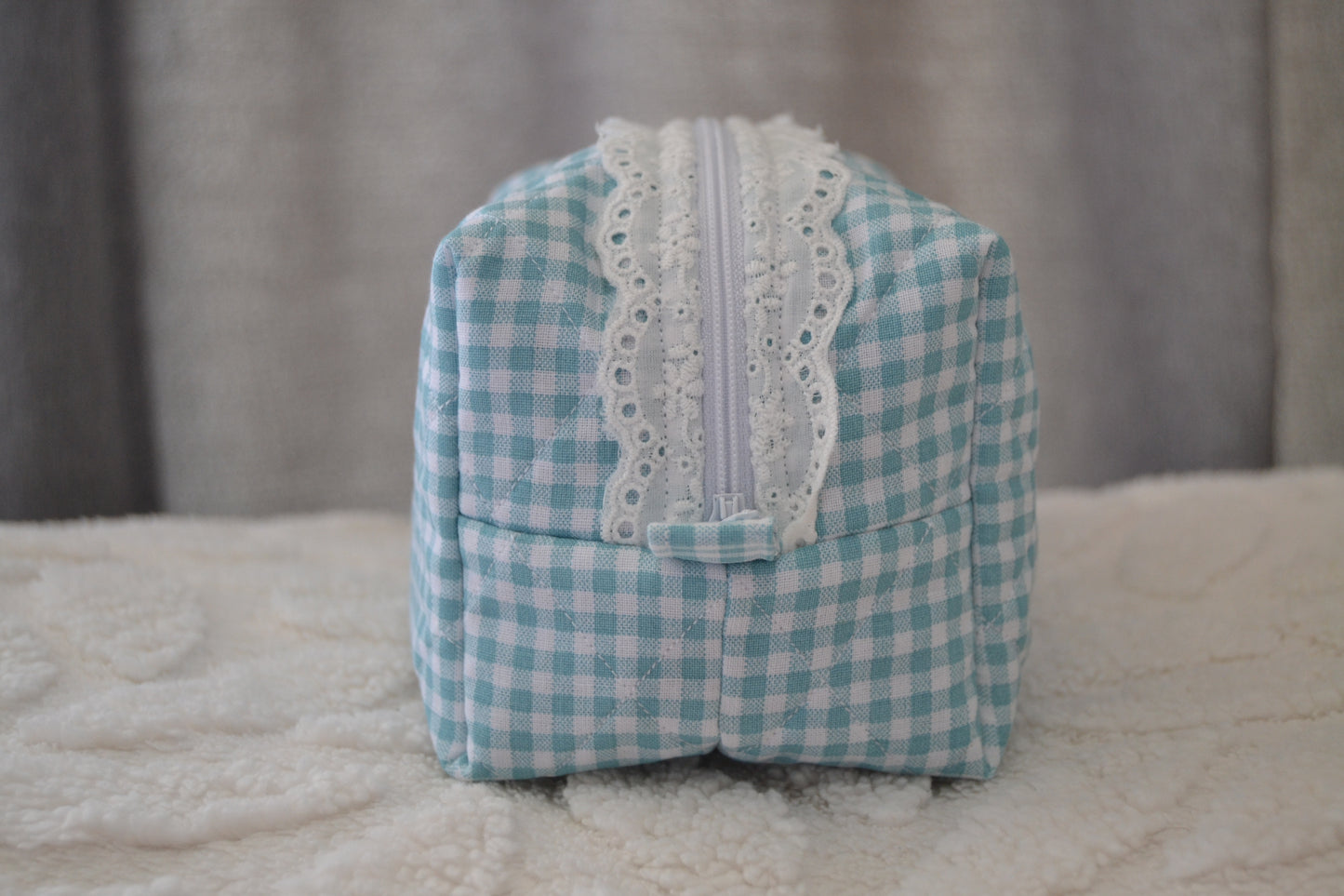 The Laced in Blue Boxy Bag | Midi