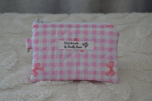 The Pretty in Pink Keychain Wallet