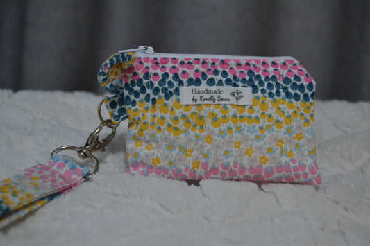 The Spring Confetti Keychain Wallet