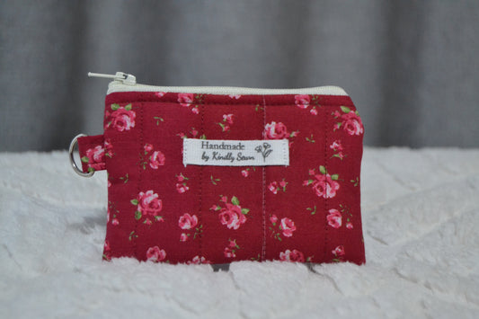 The Vintage Ruby Keychain Wallet