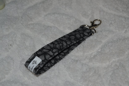 The Midnight Floral Keychain