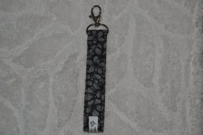 The Midnight Floral Keychain