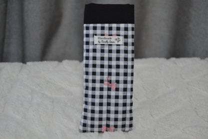 The Playful Plaid Glass Sleeve