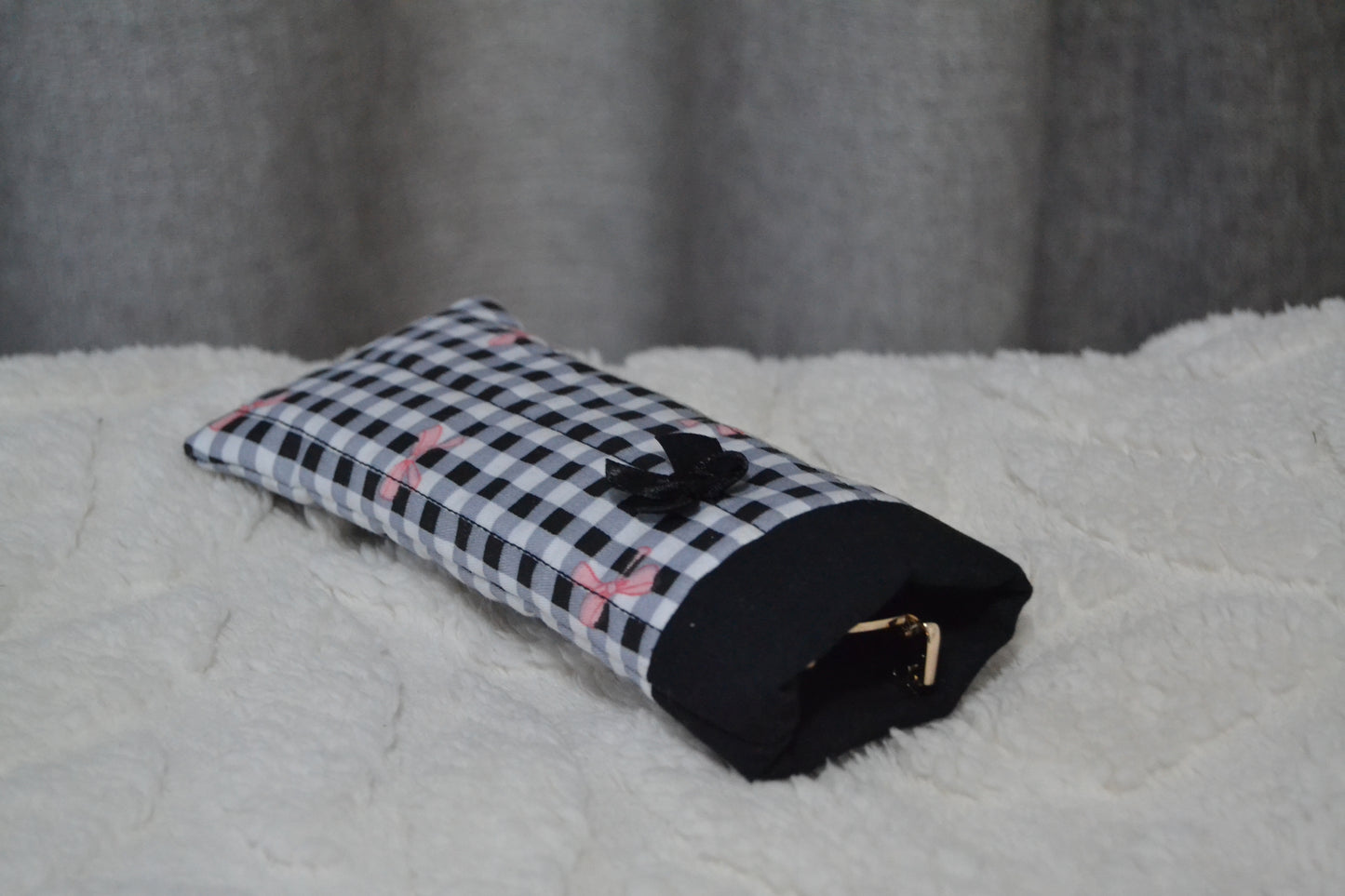 The Playful Plaid Glass Sleeve