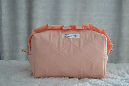 The Rosé Ruffle Boxy Bag | Midi