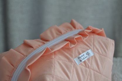 The Rosé Ruffle Boxy Bag | Midi