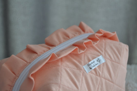 The Rosé Ruffle Boxy Bag | Midi