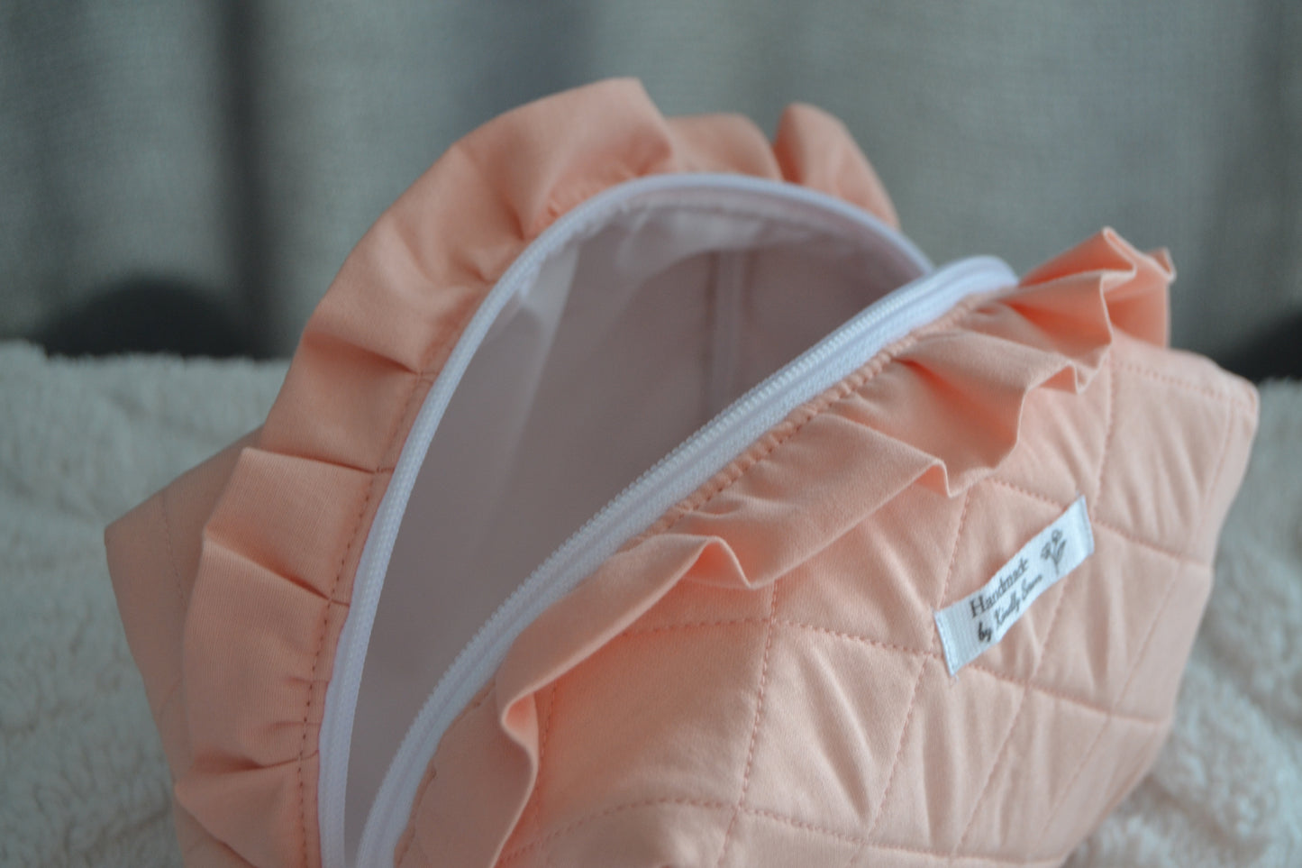 The Rosé Ruffle Boxy Bag | Midi